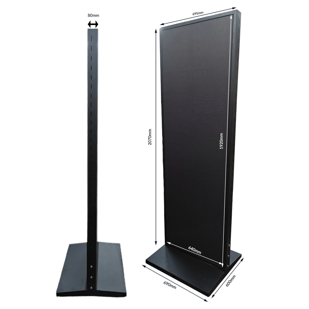 Full Screen Size Led Floor Standee Display