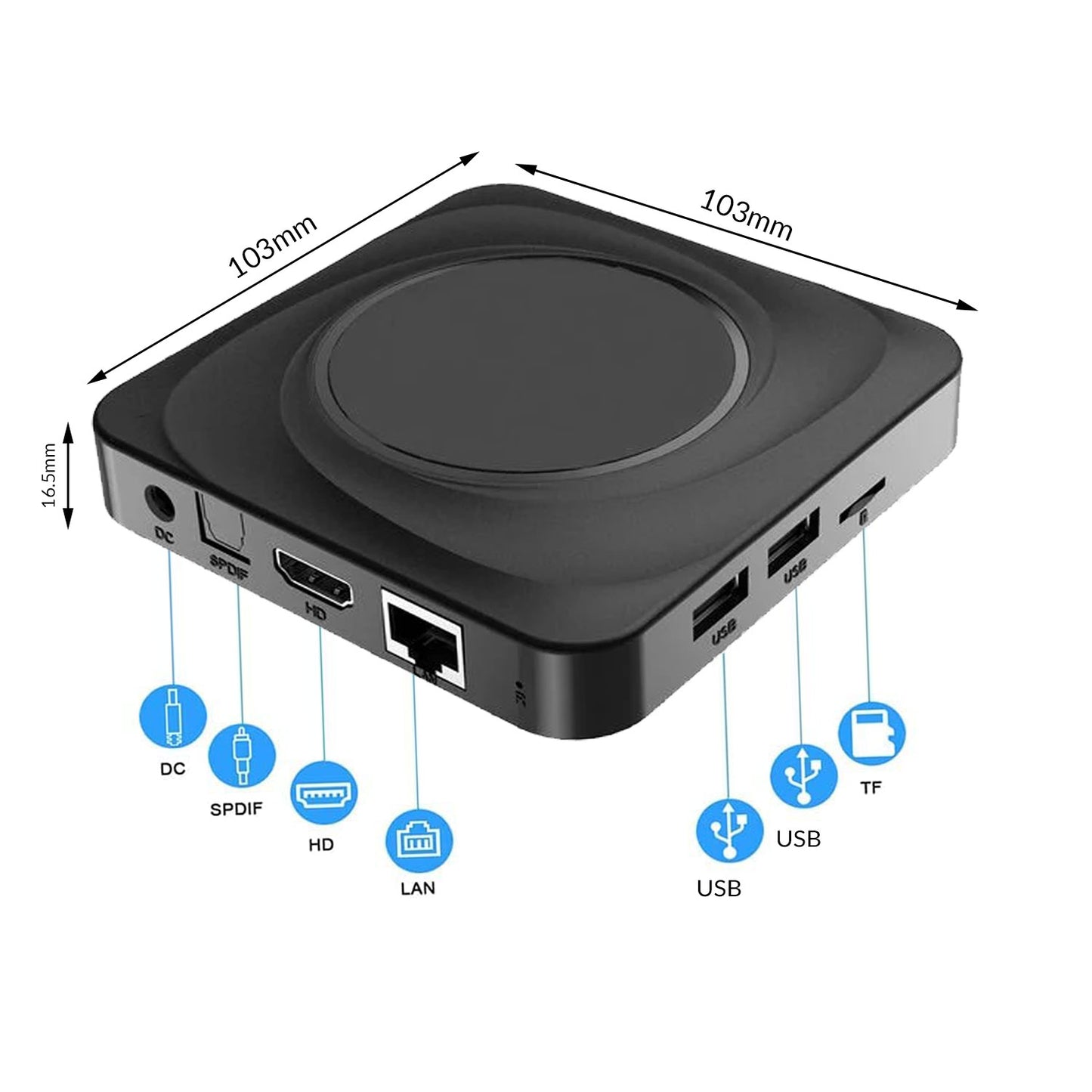 Newc TPC8128 | Quad Core Cortex-A53 | 8 GB RAM | 128 GB Storage