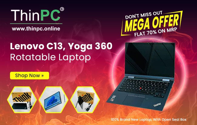 Brand New Lenovo C13 Yoga 2 in 1 laptop | AMD Ryzen 5 | 16 GB Ram | 256GB SSD | 13.3" FHD Touch | Chrome OS