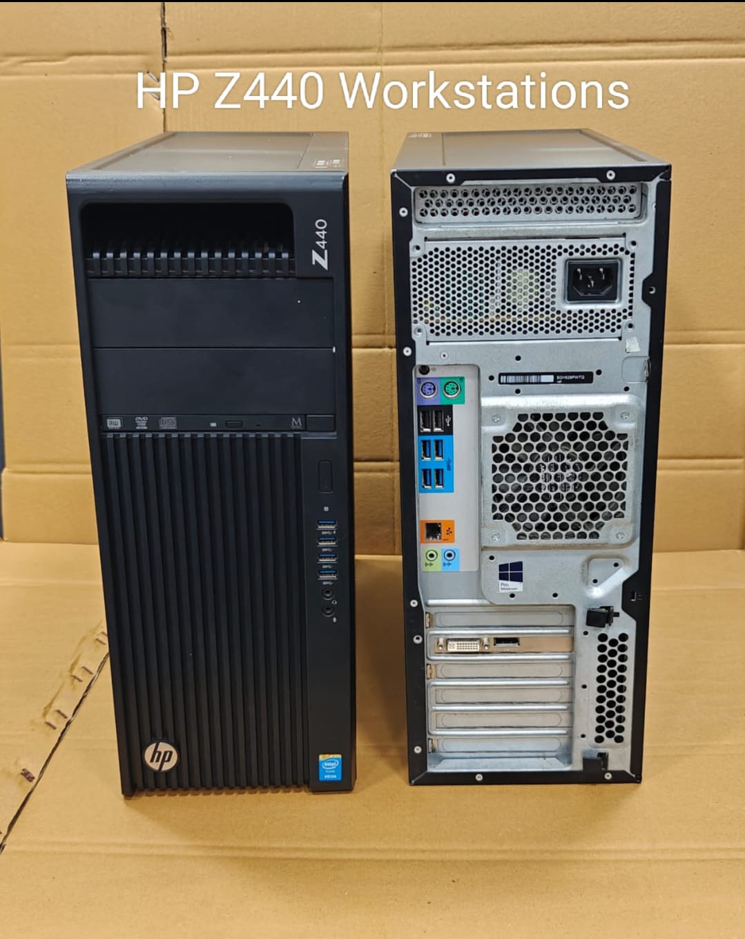 Used HP Z440 Xeon Workstation | 16 GB Ddr4 RAM | 512 GB SSD | Intel Xeon E5 - 2680 V4 | Windows 10|11 pro lic
