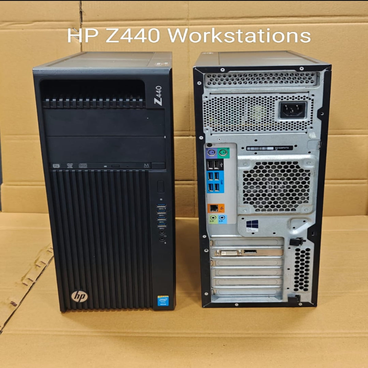 Used HP Z440 Xeon Workstation | 16 GB Ddr4 RAM | 512 GB SSD | Intel Xeon E5 - 2680 V4 | Windows 10|11 pro lic - ThinPC