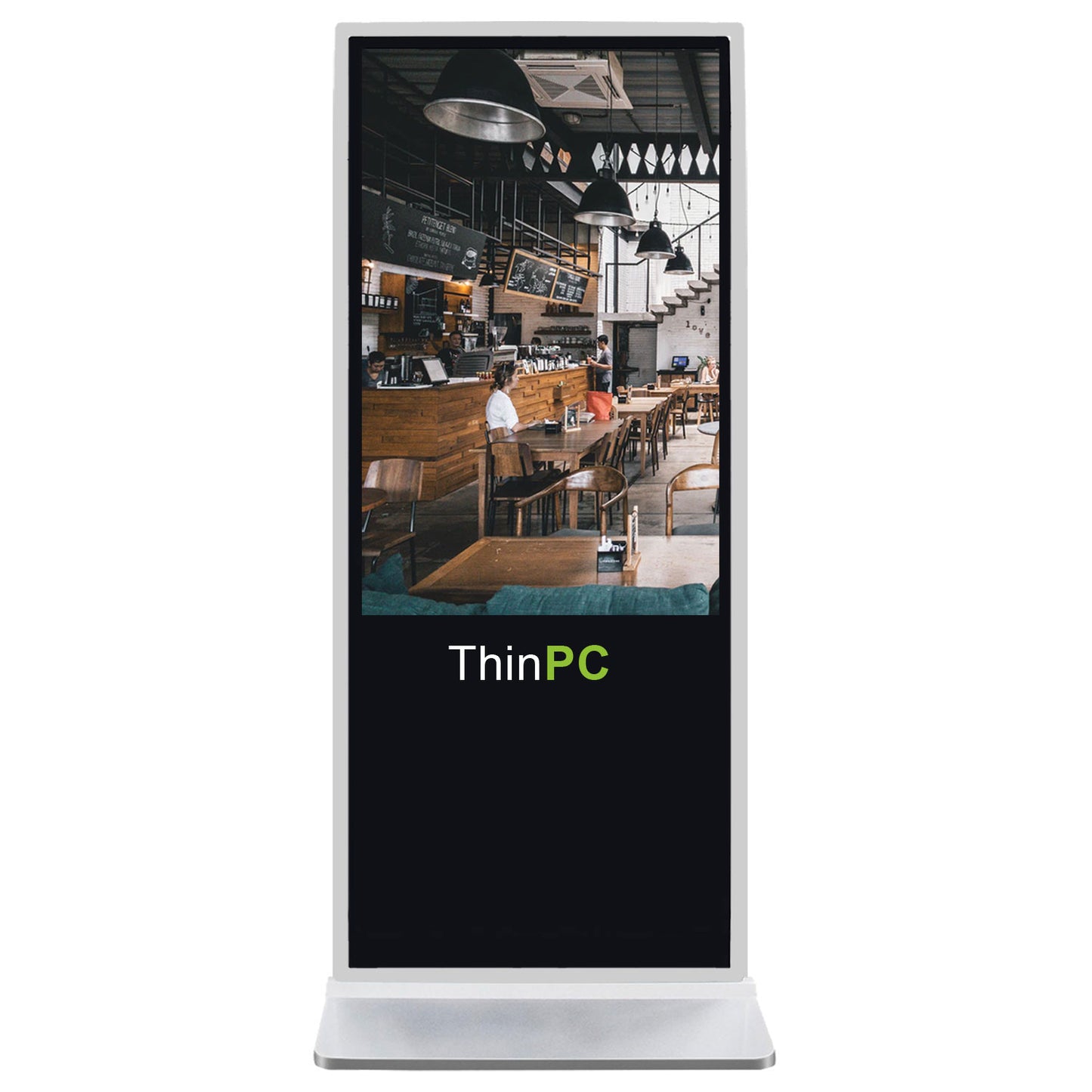 55”  IR Ultraslim Digital Display Touch Standee