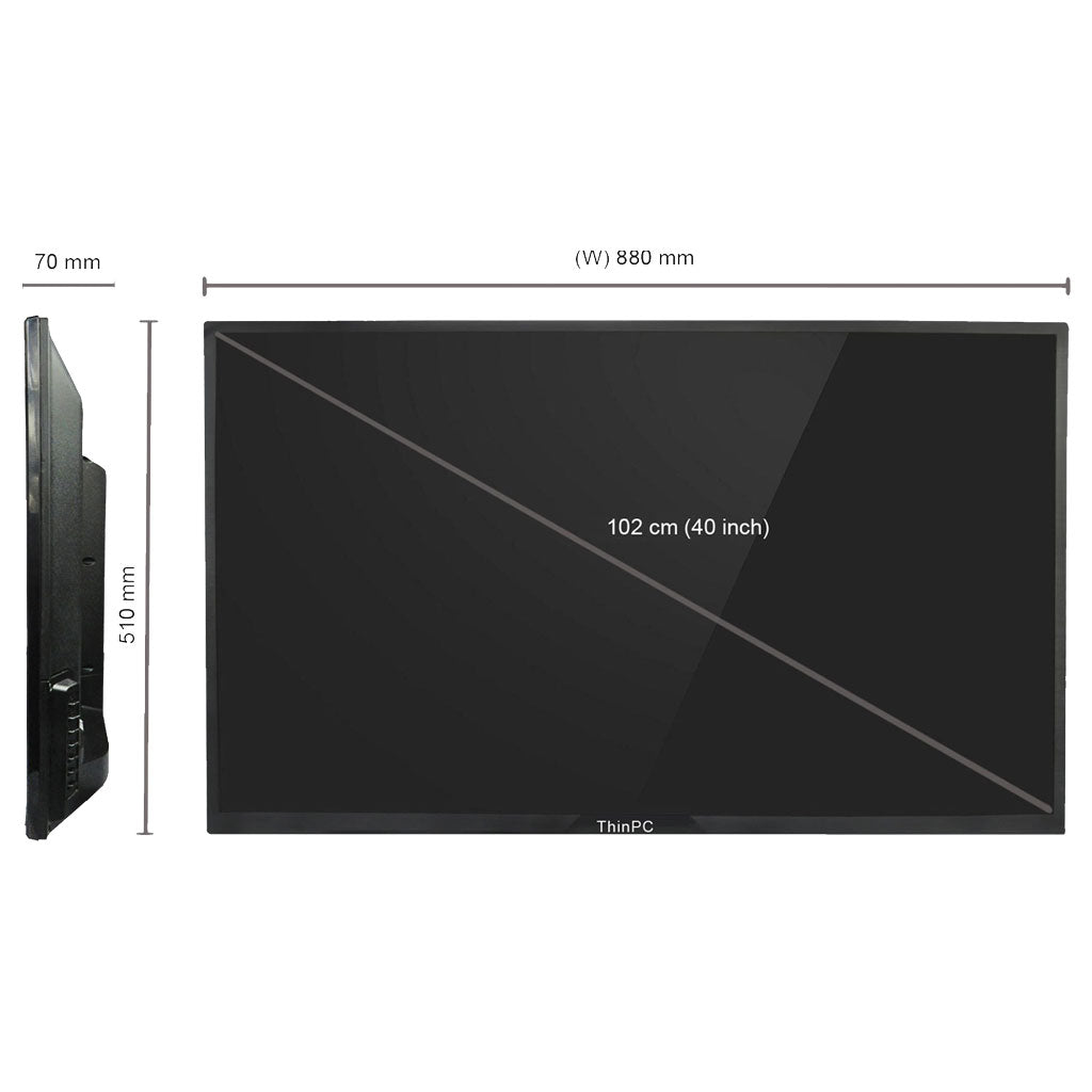 40" Digital Signage Display - ThinPC