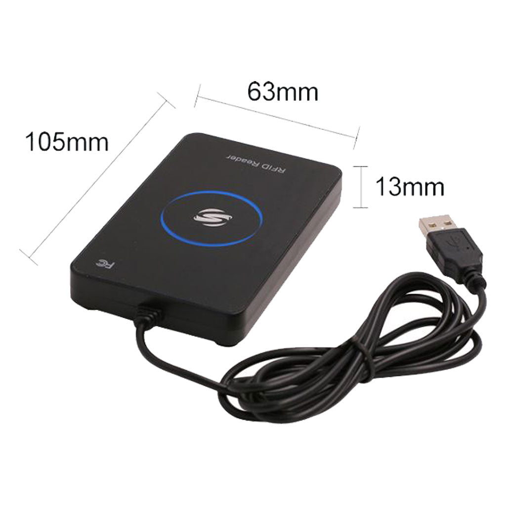 ID card Reader With Multiple Output Format - ThinPC