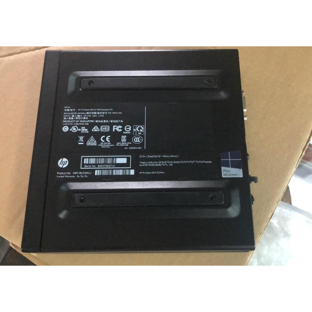 HP Elitedesk pro 600 / 800 G2 / Intel core i3 / 6th Generation / 8 GB DDR4 / 500 HDD - ThinPC