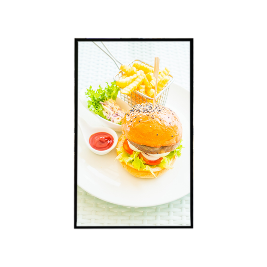 43" Commercial Slim Android Wallmount Display | 1000 nits | 2GB RAM | 16GB Storage