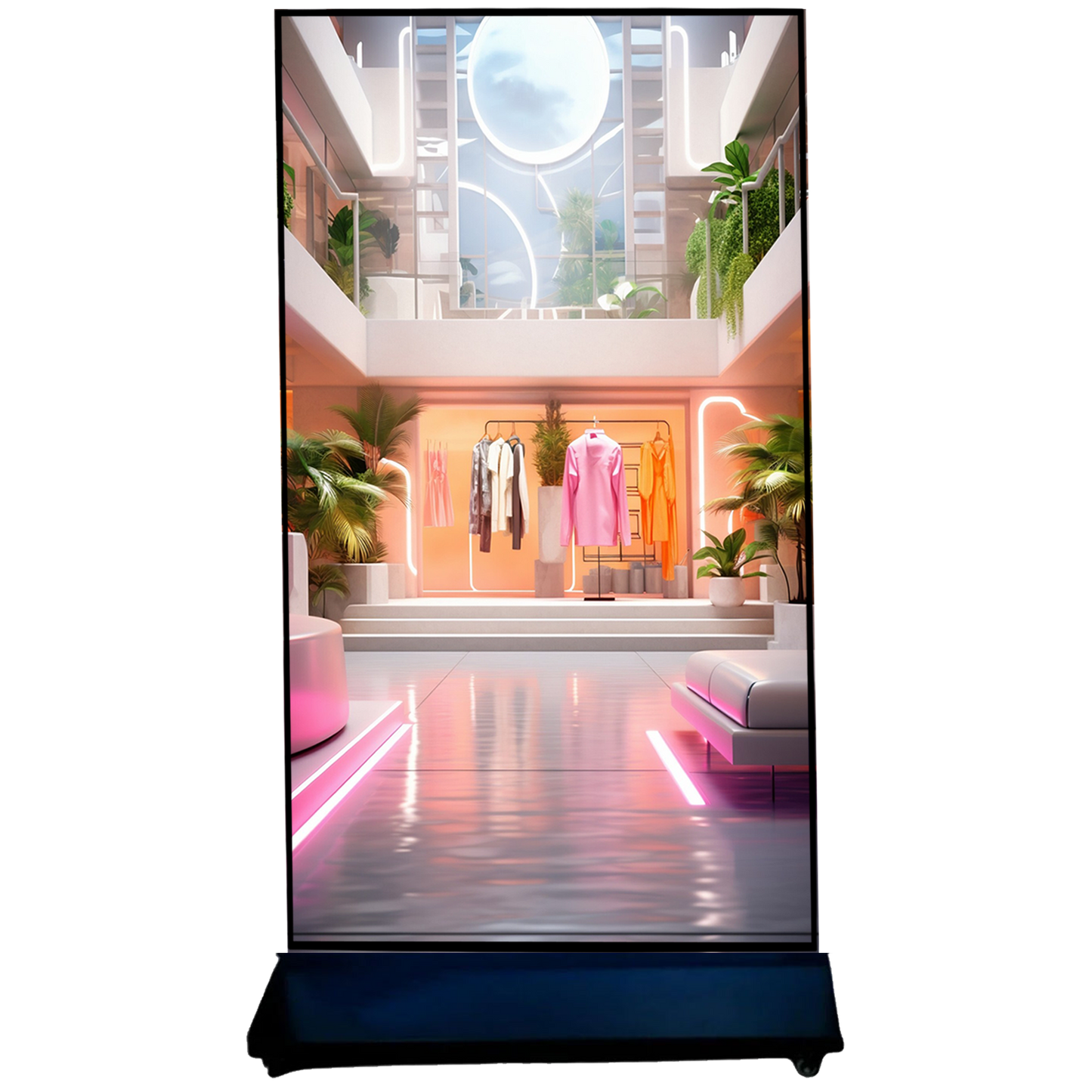 98" Digital Signage Display with Stand - ThinPC