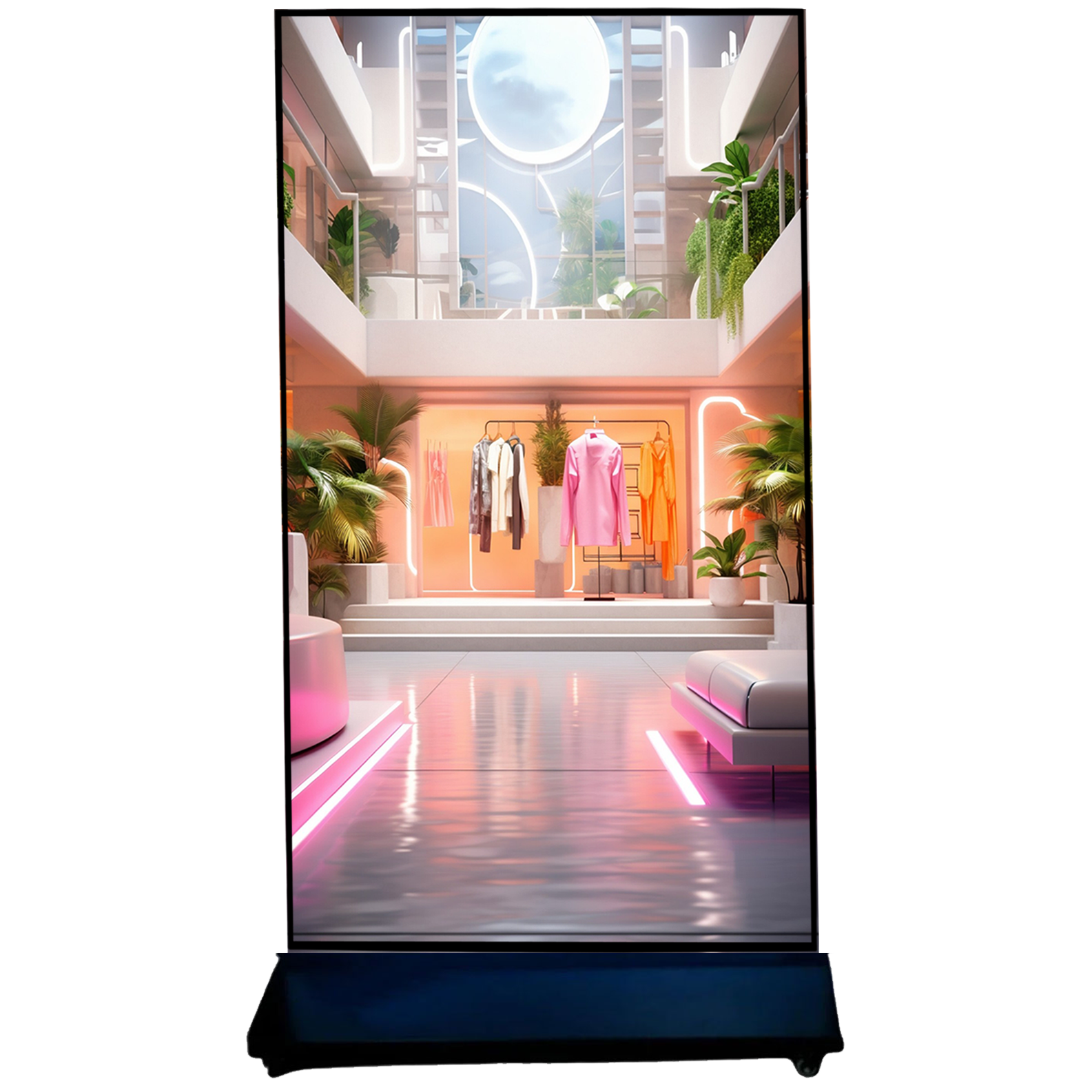 98" Digital Signage Display with Stand - ThinPC