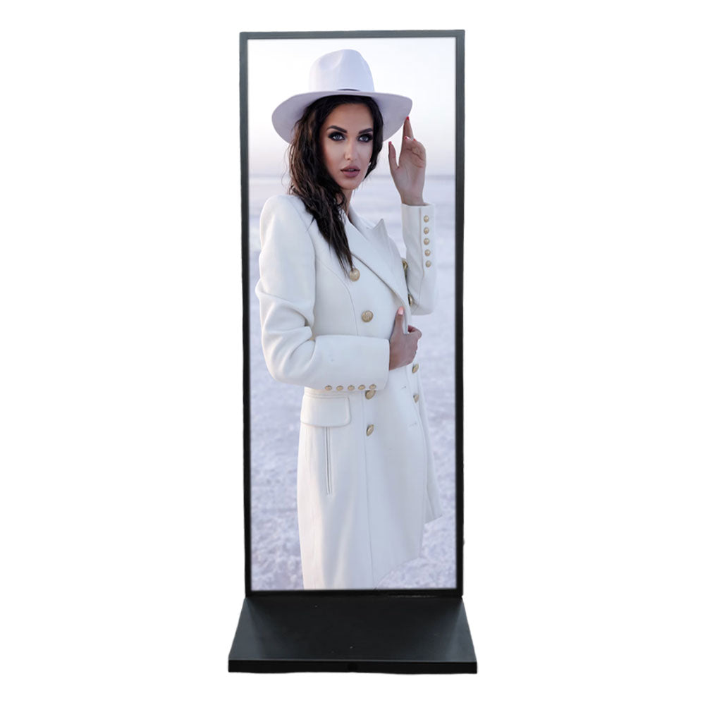 Full Screen Size Led Floor Standee Display