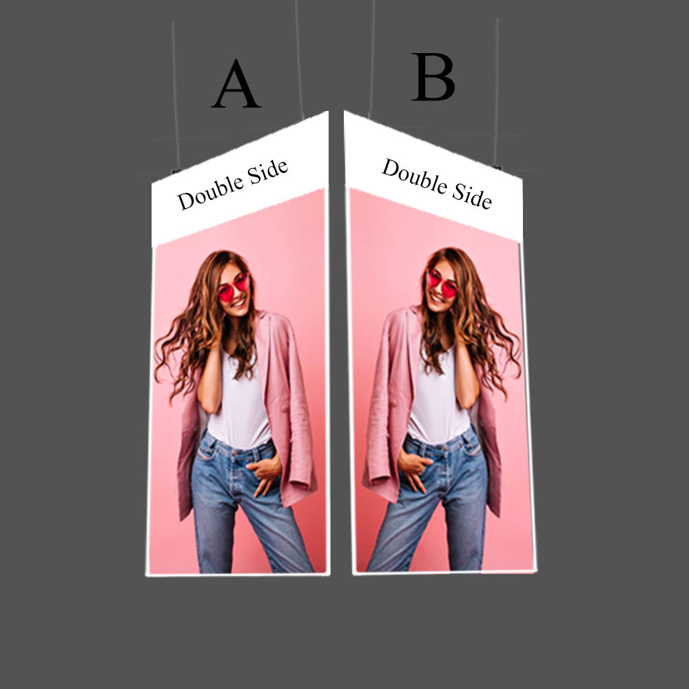 43" Wallmount Commercial Dual Display