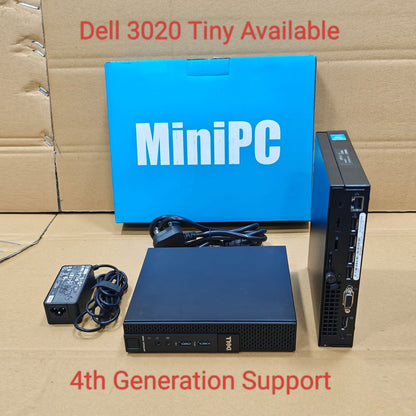 Used Dell Tiny 3020 | Intel Core i3 | i5 | i7 4th Generation | 1 Month Testing Warranty
