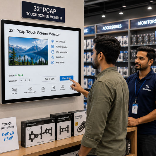 32" Capacitive Multi Touch Screen Monitor