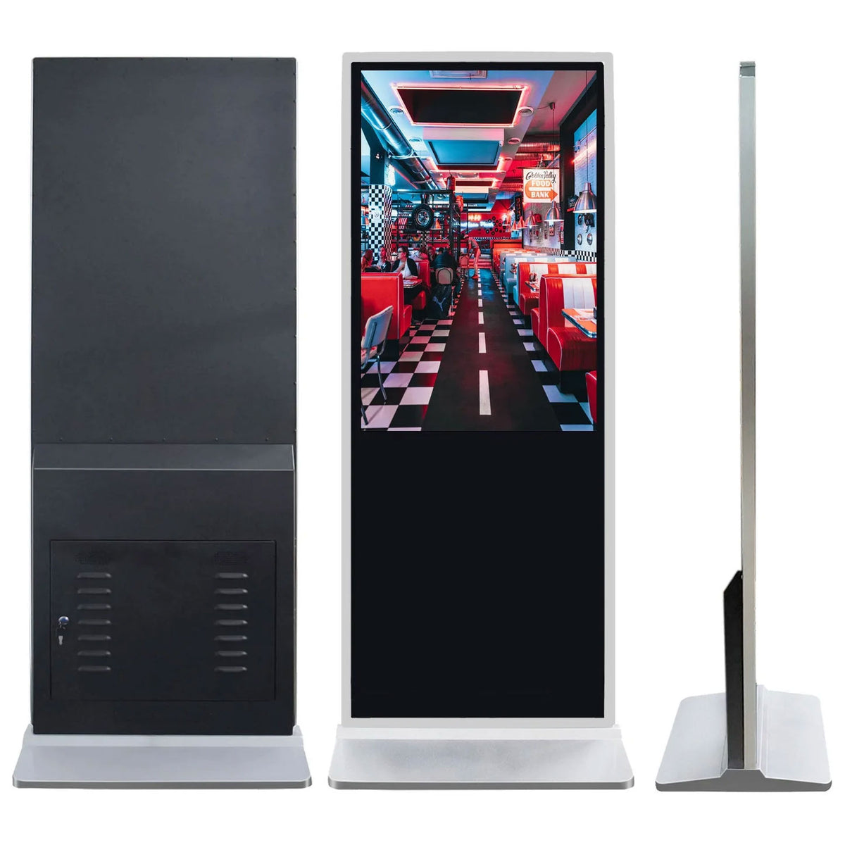 43”  IR Ultraslim Digital Display Touch Standee