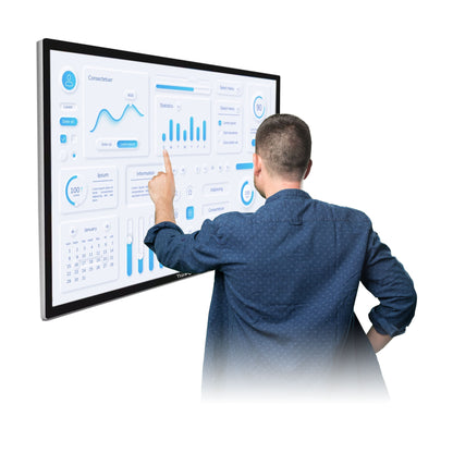 43" Capacitive Touch Wall Mounted Monitor