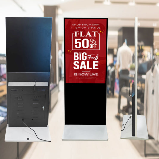 43" Ultraslim Android Floor Standee
