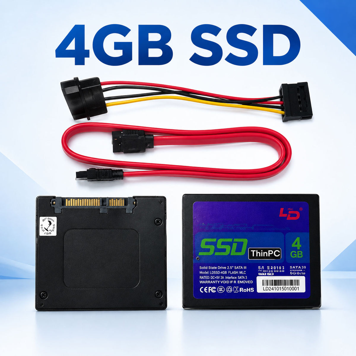 4GB SSD | Sata Solid Drive 1.8inch