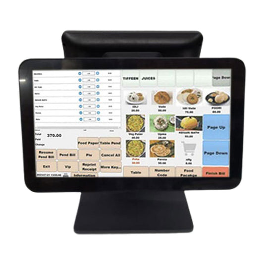 15.6" Windows Touch Dual Display POS | Intel Core i5 Processor 7th Generation   | 8GB RAM | 128GB SSD