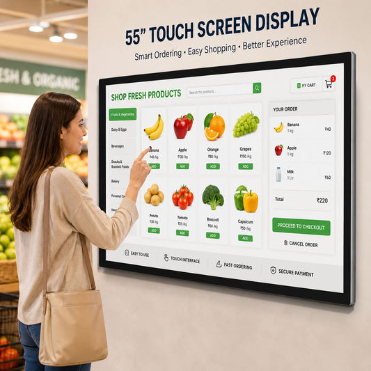 55" Capacitive Multi Touch screen Monitor