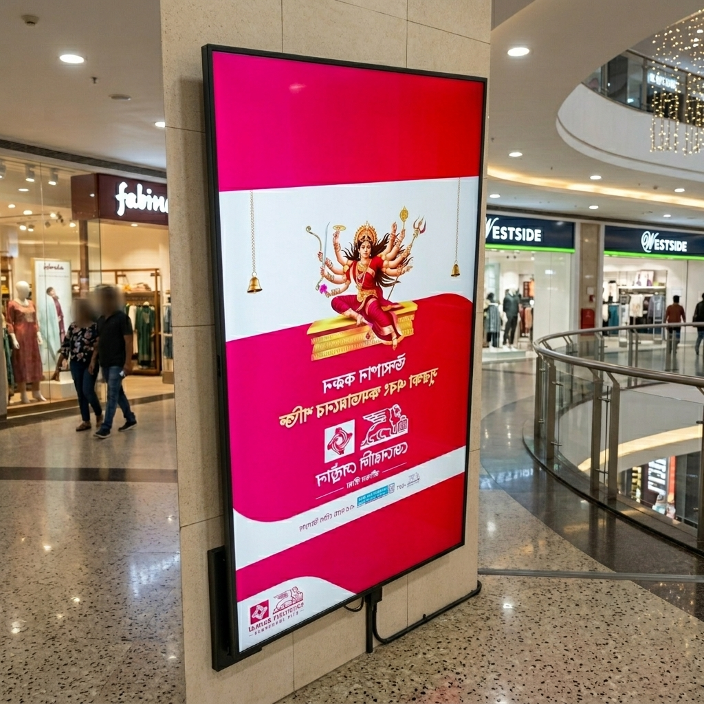 65" Commercial Slim Android Wallmount Display - ThinPC