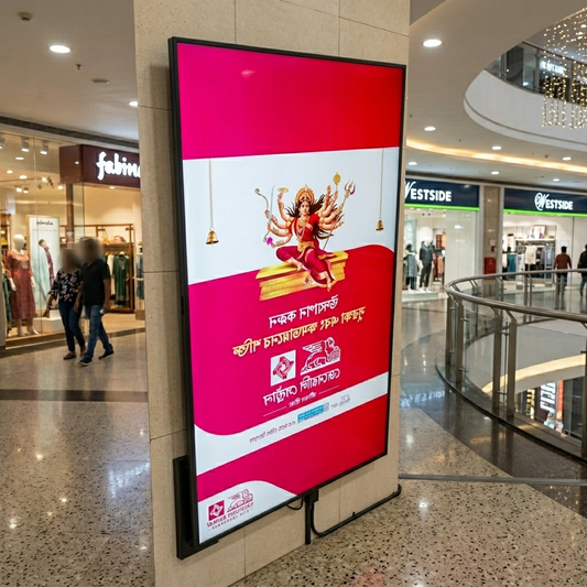 65" Commercial Slim Android Wallmount Display - ThinPC