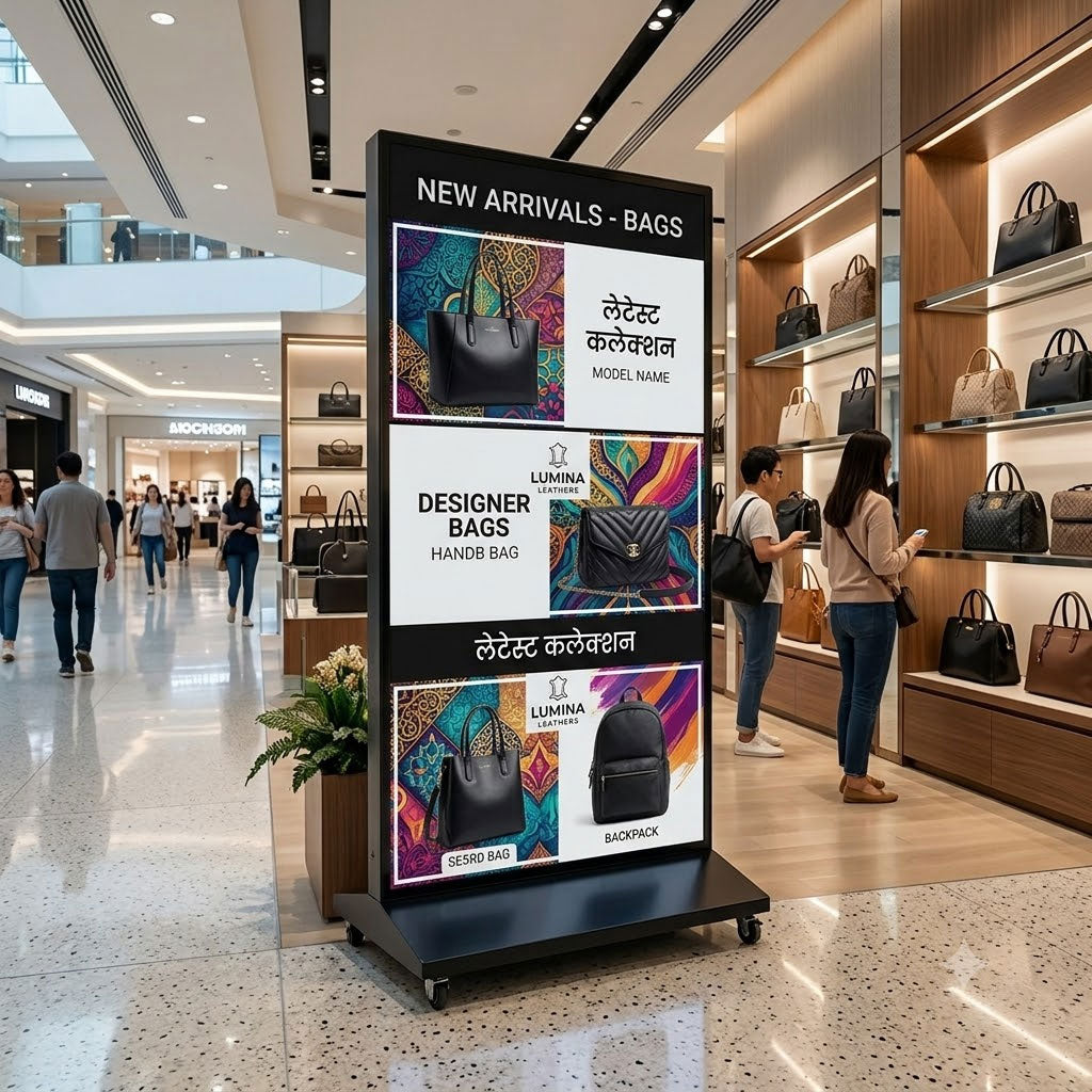98" Digital Signage Display with Stand - ThinPC