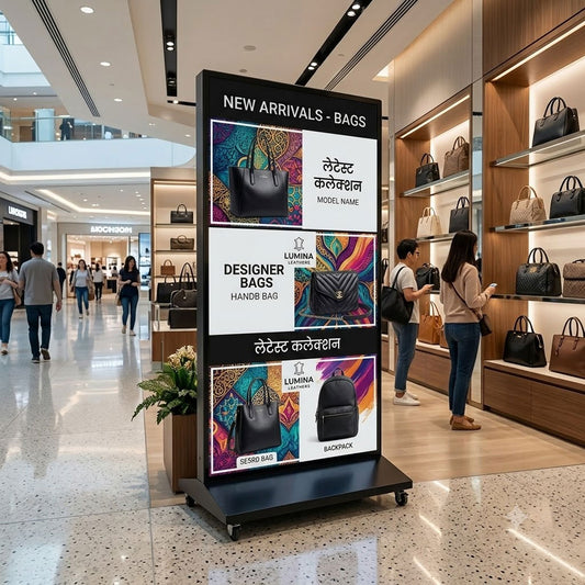 98" Digital Signage Display with Stand - ThinPC