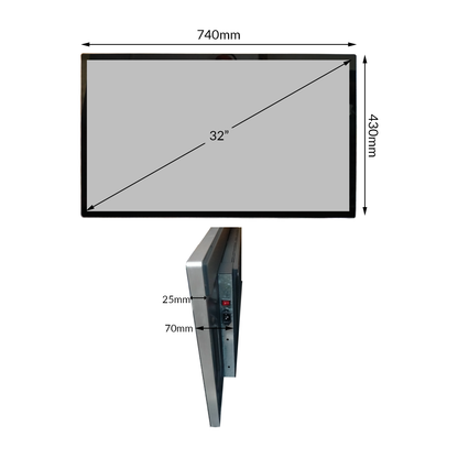 32" Capacitive Multi Touch Screen Monitor