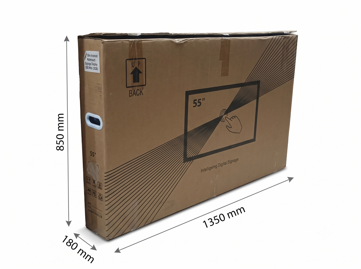 55" Commercial Slim Android Wallmount Display