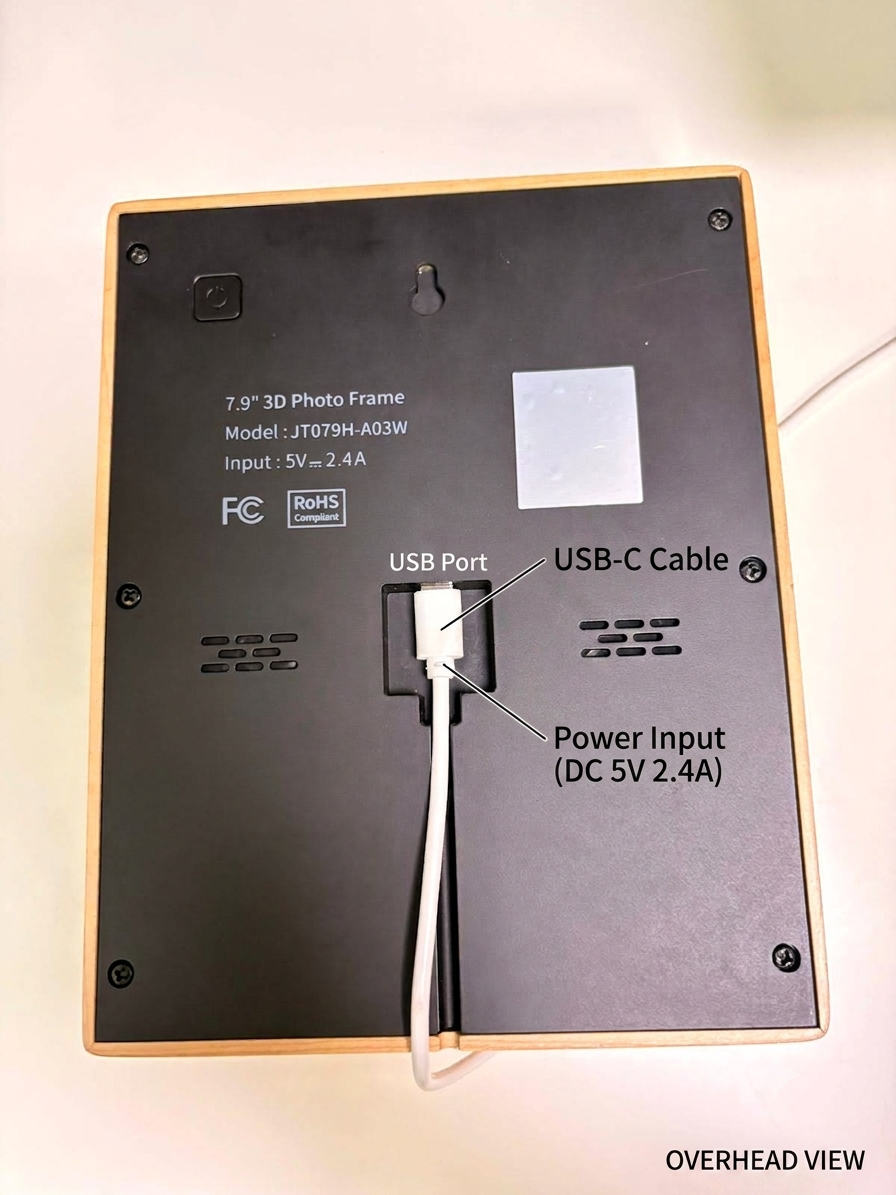 8" Tabletop 3D Display | Wall Mount Digital Signage Display
