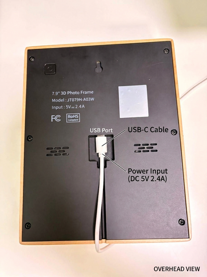 8" Tabletop 3D Display | Wall Mount Digital Signage Display