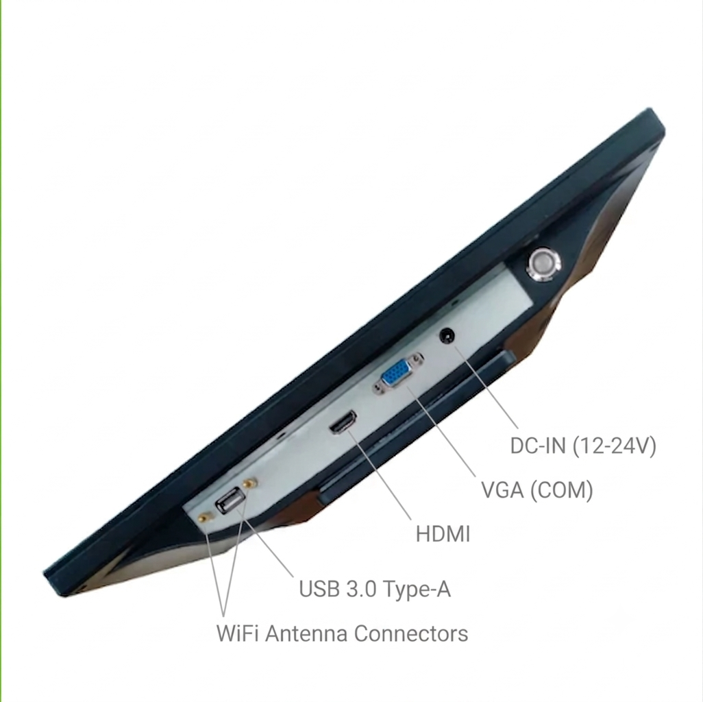 15.6" Capacitive Multi Touch Screen Monitor