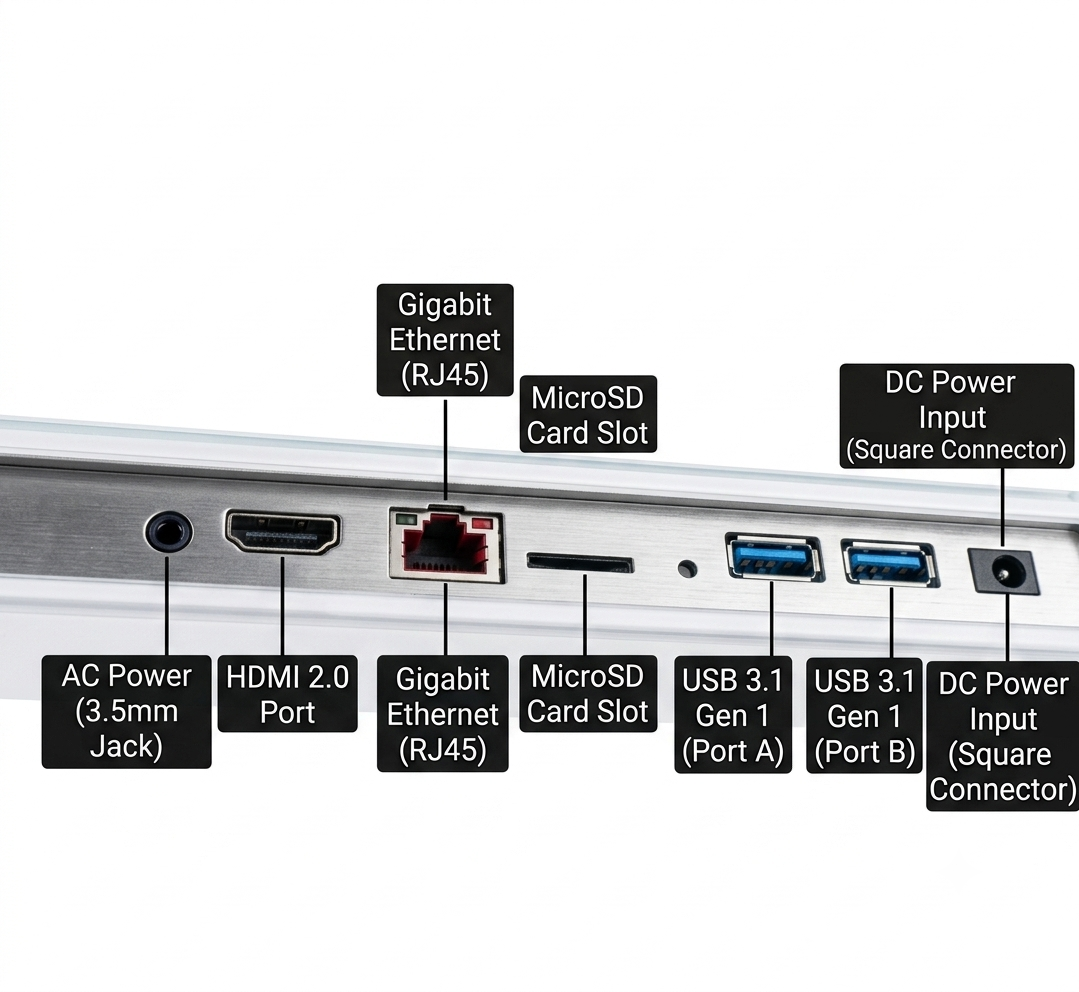 43" Wallmount Commercial Dual Display