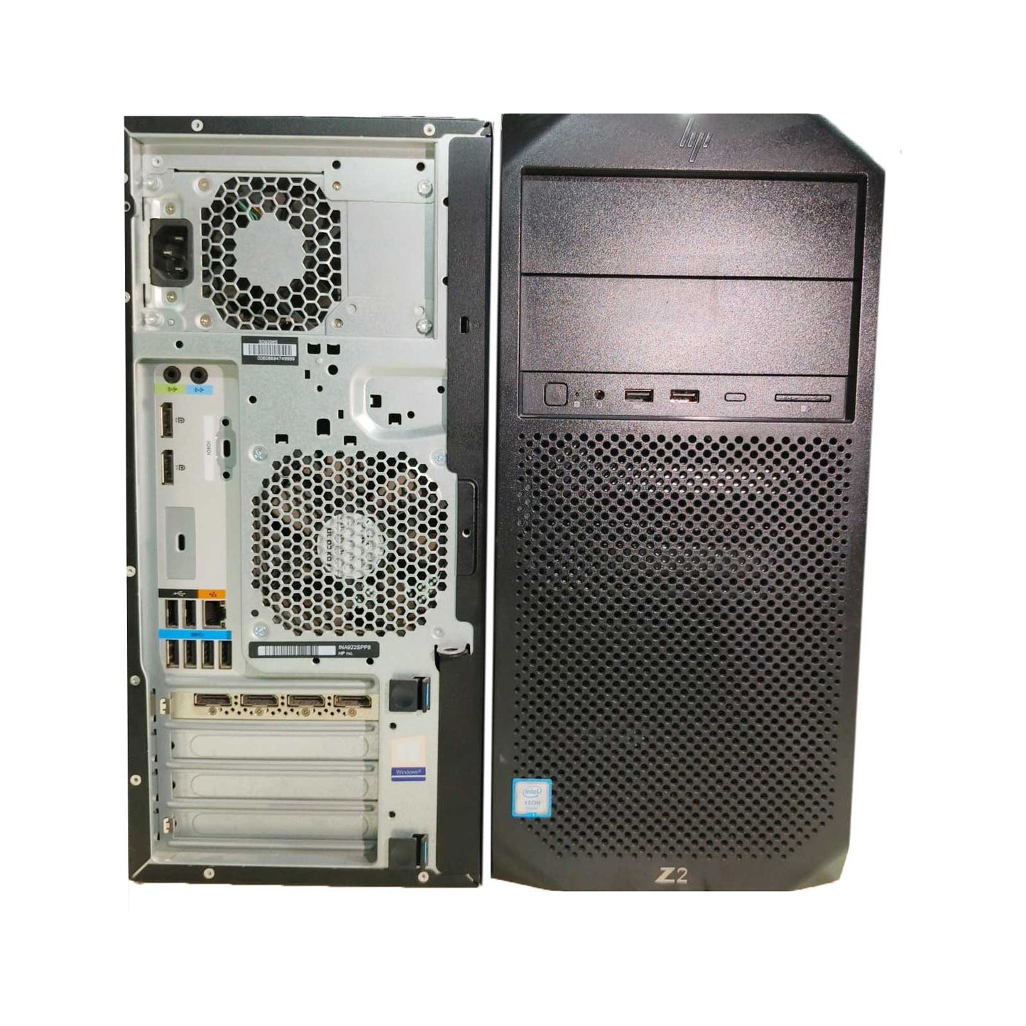 Used HP Z2 G4 Tower Workstation | 32 GB RAM | 512 GB SSD + 1 TB HDD | Intel Xeon E2144G | Windows 10 pro lic