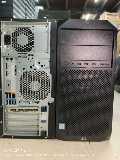 Used HP Z2 G4 Tower Workstation | 128 GB RAM | 1TB SSD+4TB HDD | Intel Xeon E2144G | Windows 10 pro lic