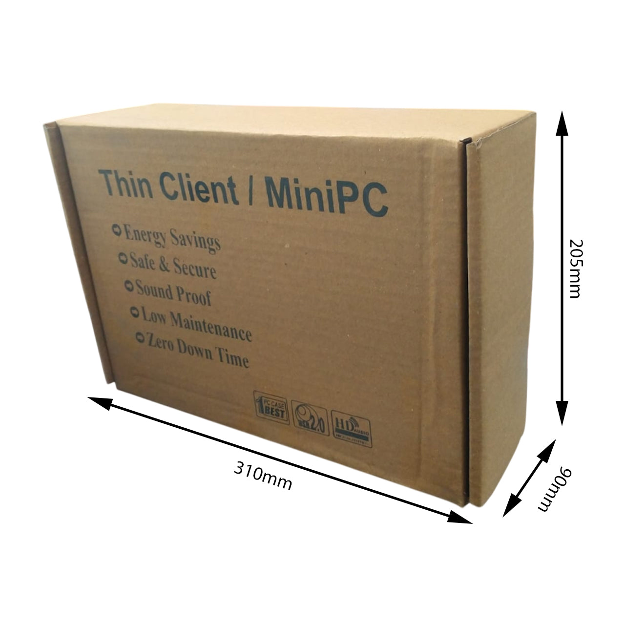 Used J1900 MiniPC | Intel Quad Core | 4GB Ram | 128GB SSD  | Linux & Windows - ThinPC