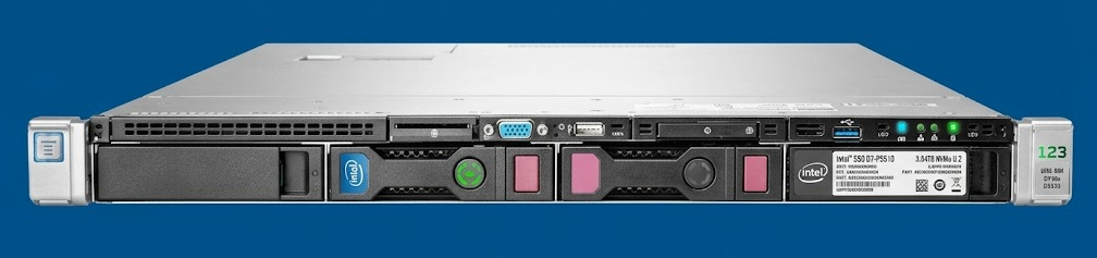 Used HP DL360 Generation 9 | Dell R630 | 1U Rack |  Intel Xeon E5 - 2680 V4 X 2 | RAM 32GB  | 153TB Storage - ThinPC