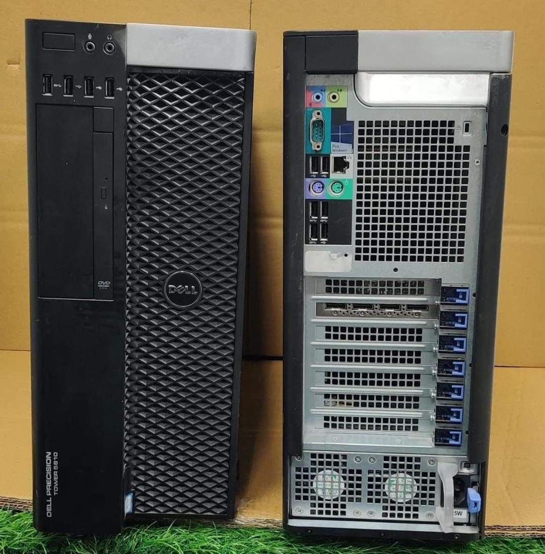 Used DELL T5810 Xeon Workstation | 16 GB RAM | 480 GB SSD | Intel Xeon E5 - 2680 V4 | Windows 10pro lic