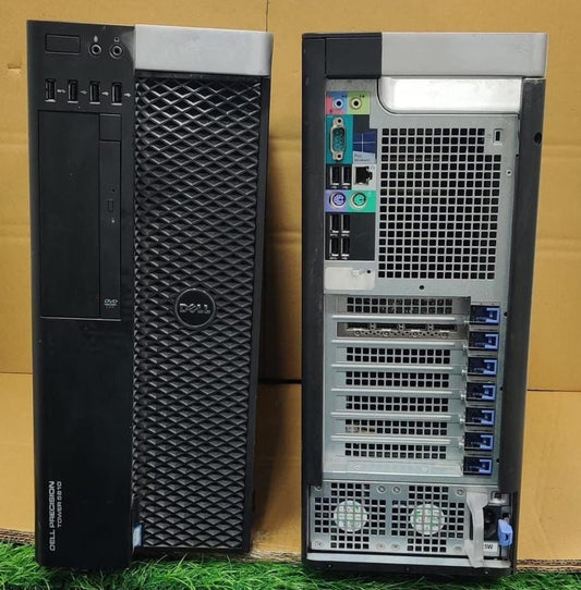 Used DELL T5810 Xeon Workstation | 16 GB RAM | 480 GB SSD | Intel Xeon E5 - 2680 V4 | Windows 10pro lic