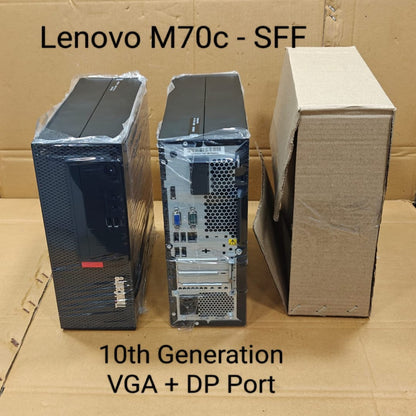 Refurbished Lenovo M70c | 10th Generation SFF Desktop | Intel Core i3 | i5 | i7 Processor