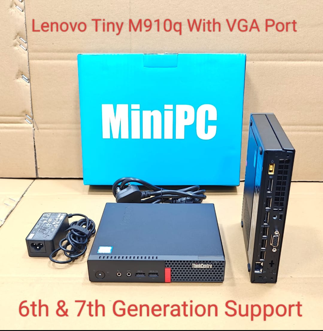 Lenovo TinyPC | Intel Core i3 | i5 | i7 4th, 6th, 7th, 8th, 9th Gen Processor | Support Windows / Linux (Barbone)