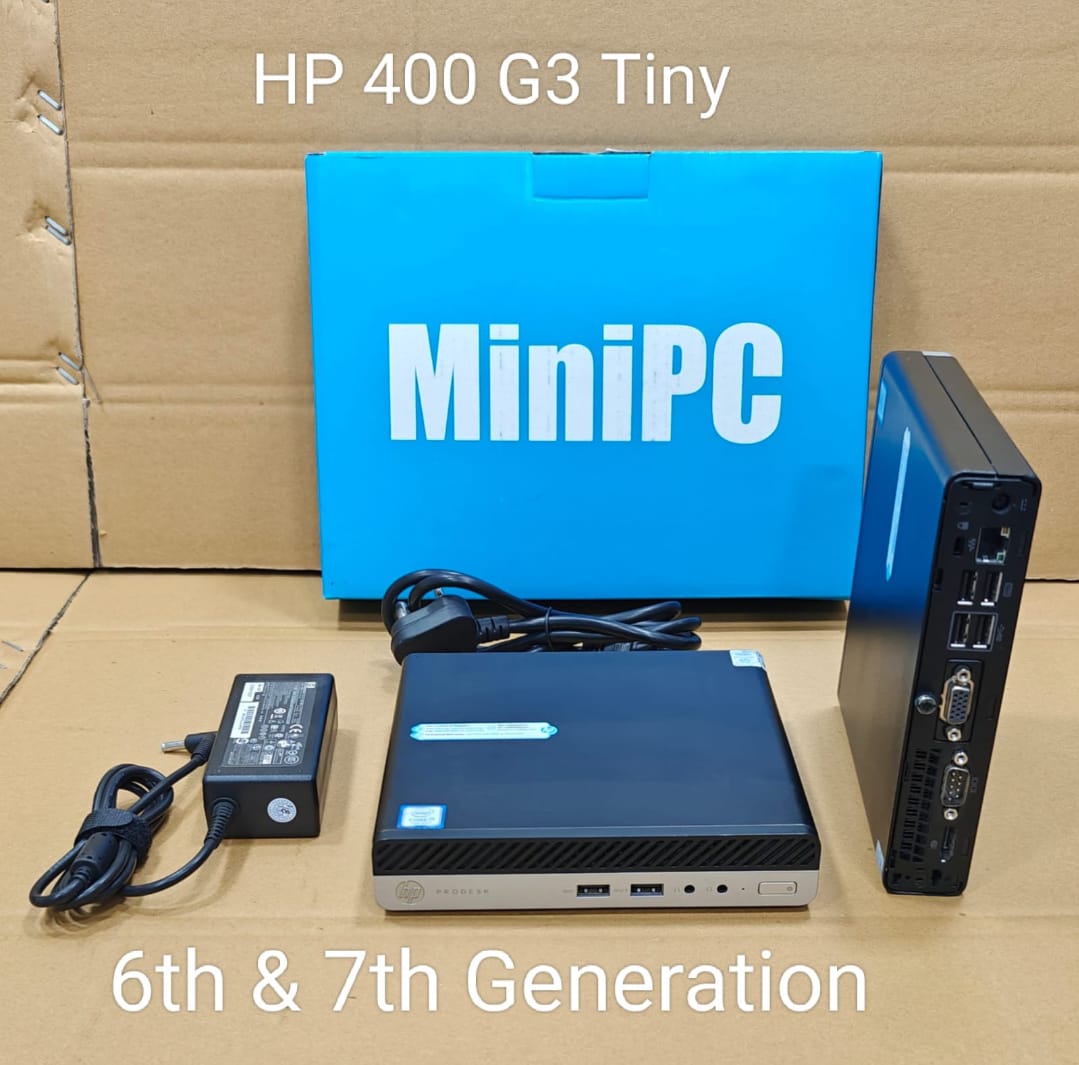 HP TinyPC | Intel Core i3 | i5 | i7 6th, 7th, 8th, 9th, 10th Gen Processor | Support Windows / Linux (Barbone)