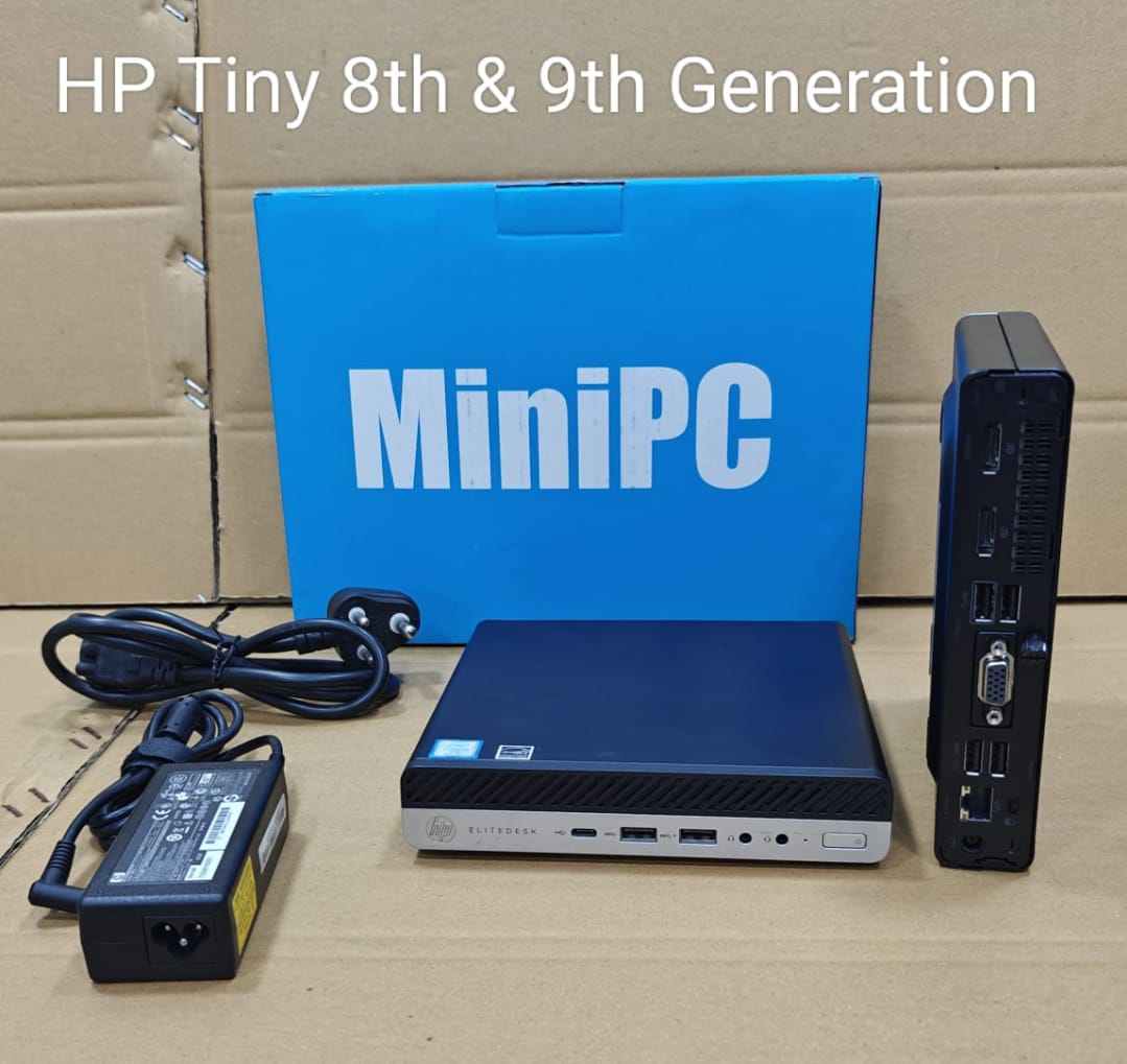 HP TinyPC | Intel Core i3 | i5 | i7 6th, 7th, 8th, 9th, 10th Gen Processor | Support Windows / Linux (Barbone)