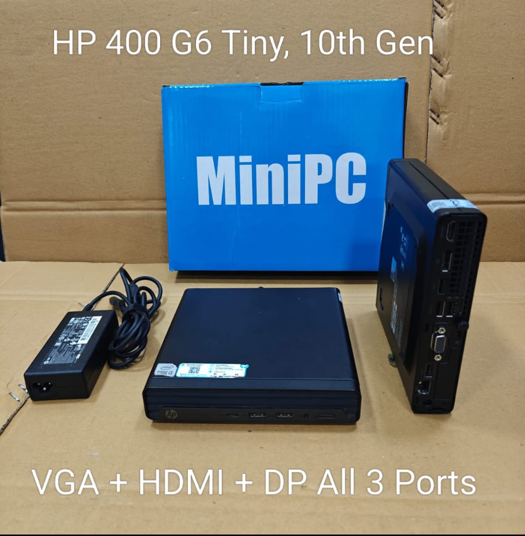 HP TinyPC | Intel Core i3 | i5 | i7 6th, 7th, 8th, 9th, 10th Gen Processor | Support Windows / Linux (Barbone)
