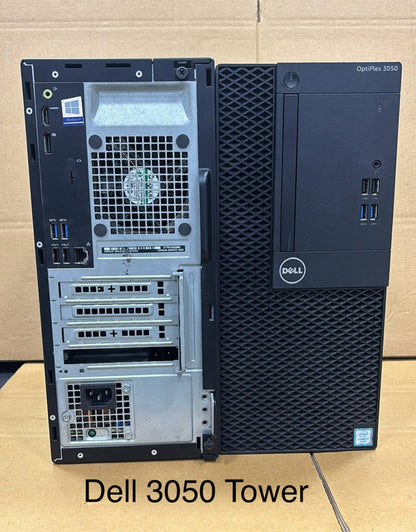 Dell, HP, Lenovo TowerPC | Intel Core i3 | i5 | i7 6th, 7th, 8th, 9th, Gen Processor | Support Windows / Linux (Barbone)