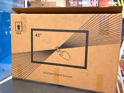 43" Commercial Android Wallmount Signage Display