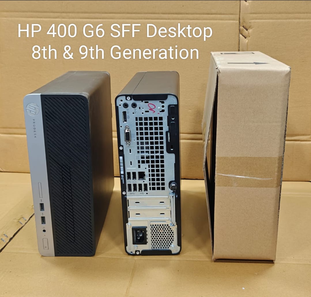 Refurbished HP 6th, 7th, 8th, 9th & 10th Generation SFF Desktop | Intel Core i3 | i5 | i7 Processor