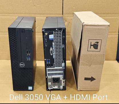 Refurbished Dell 4th, 8th, 9th & 10th Generation SFF Desktop | Intel Core i3 | i5 | i7 Processor