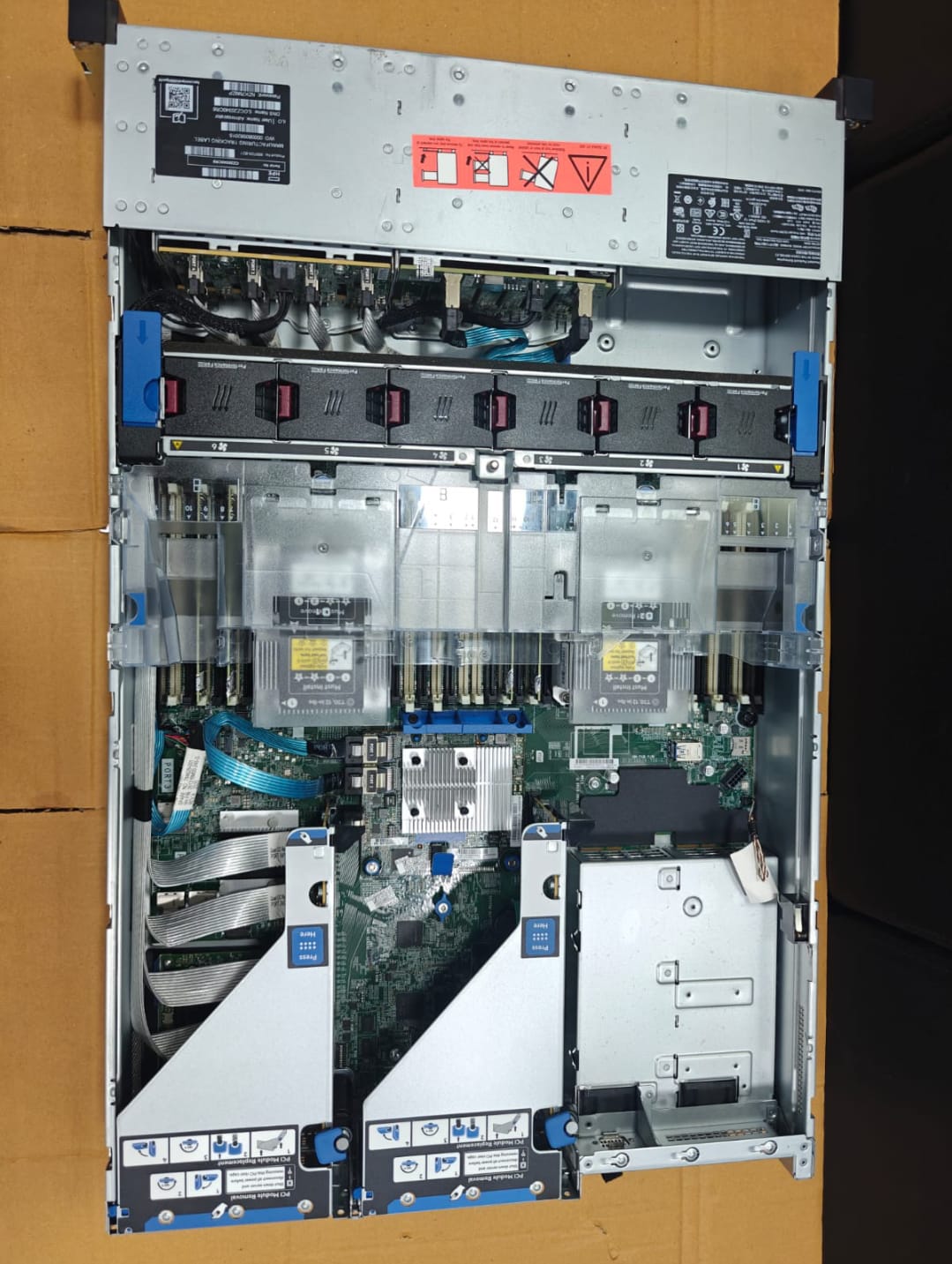 Used HP DL380 Generation 10 | 2U Rack |  Intel Xeon Gold 6138 Processor | RAM 64GB  | 550.8TB Storage