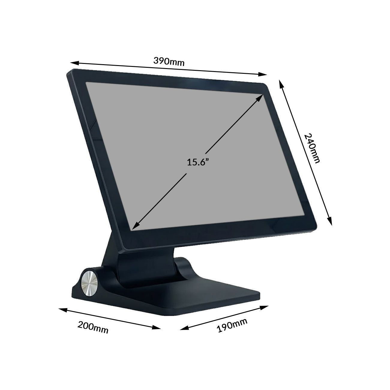 15.6" Windows Touch POS | Intel Core i5 Processor 7th Gen  | 8GB RAM | 128GB SSD