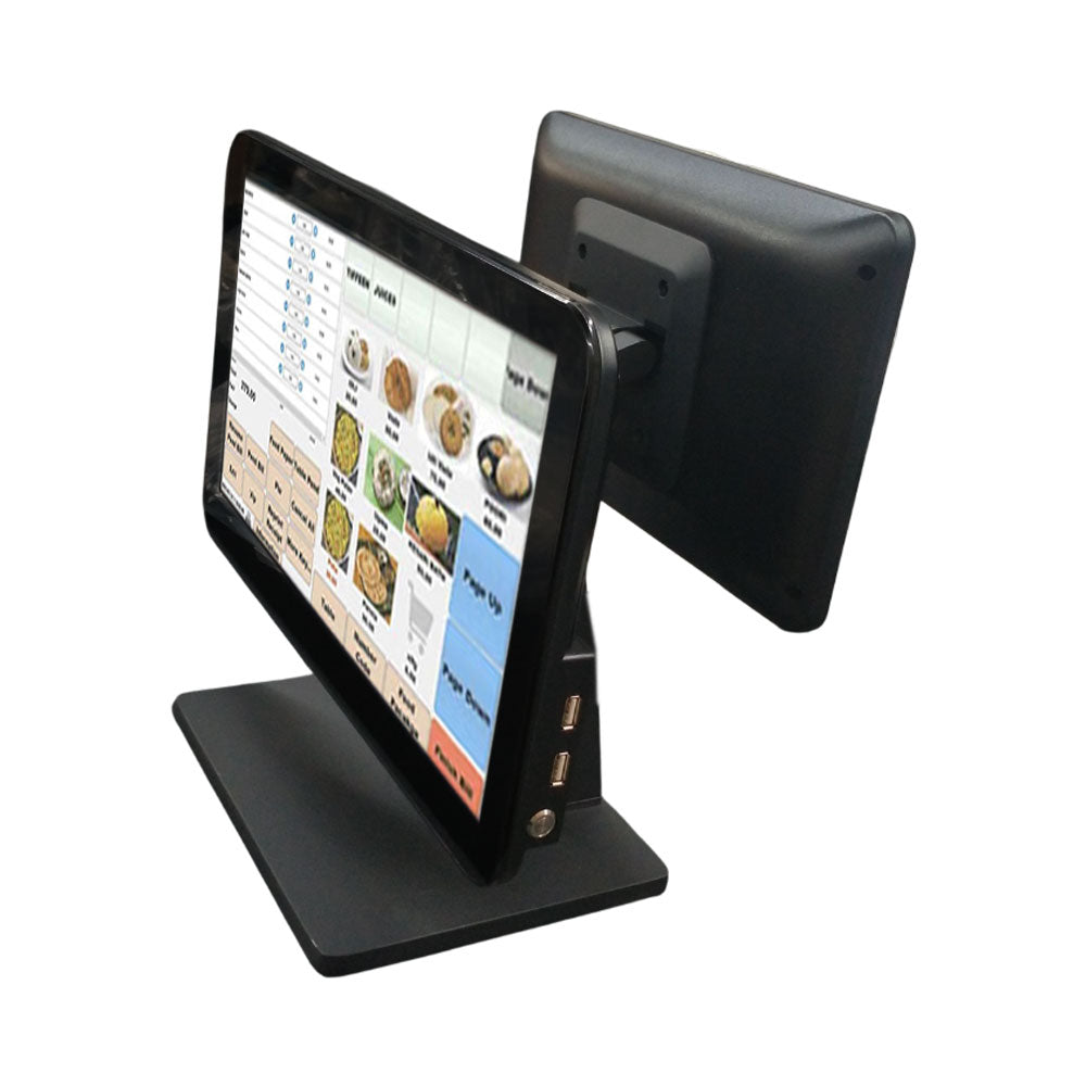 15.6" Windows Touch Dual Display POS | Intel Core i5 Processor 7th Generation   | 8GB RAM | 128GB SSD